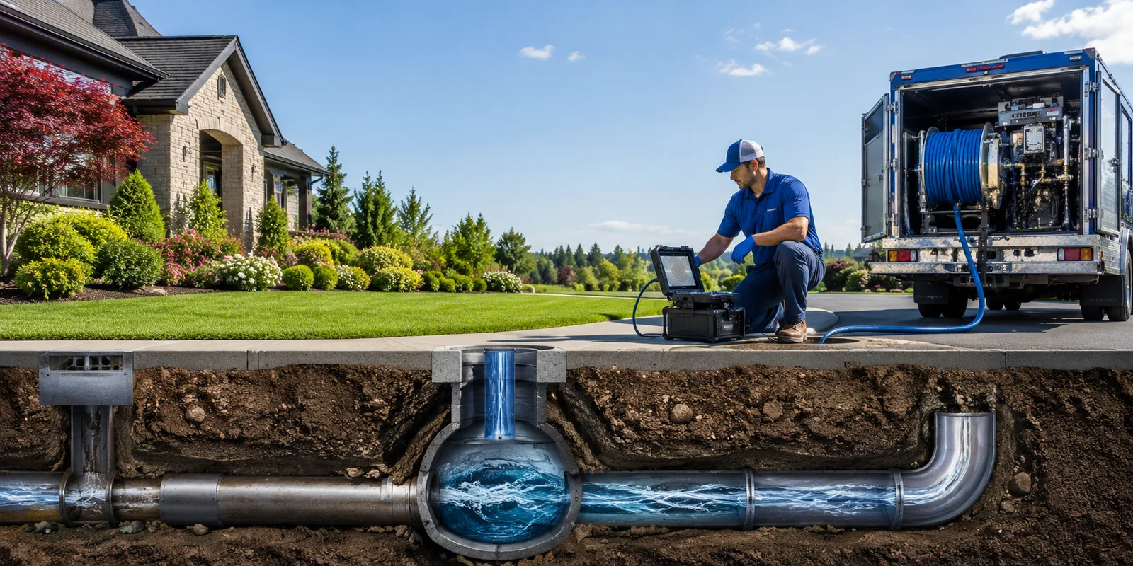 Drainage restoration information for Hanover, WV